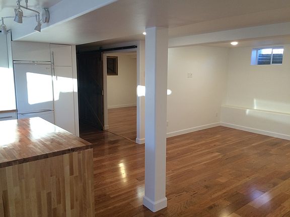 Barn door to bedroom