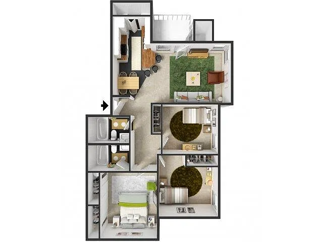 Floor plan Nehalem