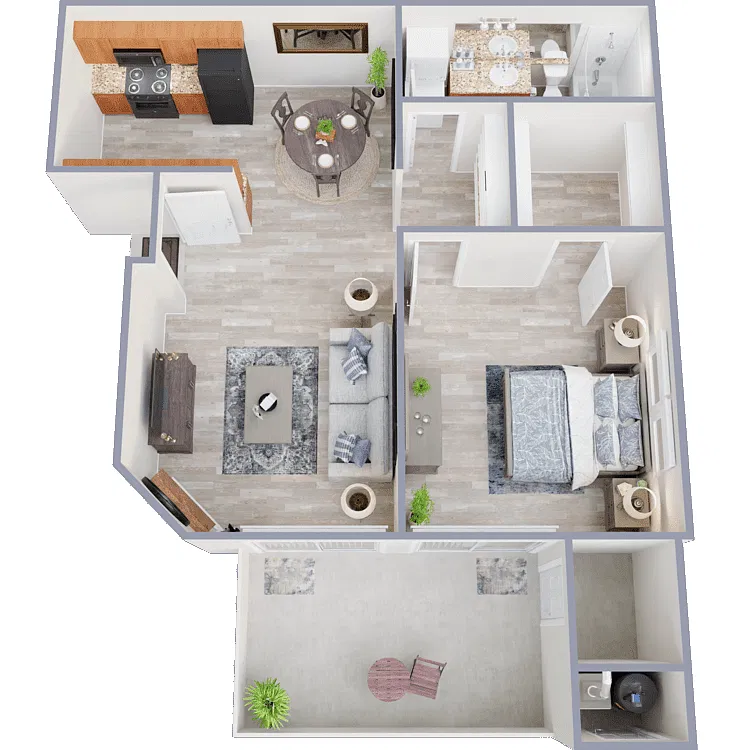Floor plan The Albany