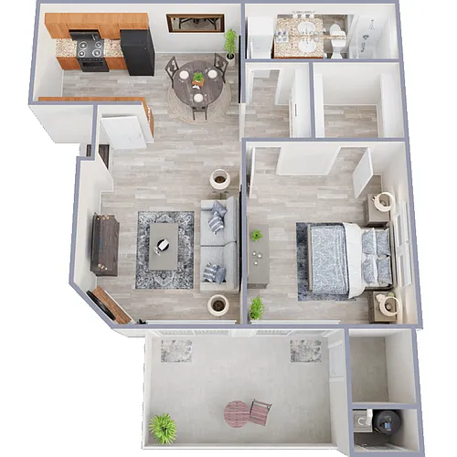 Floor plan The Albany