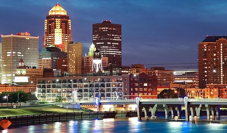 Downtown Des Moines