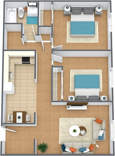 Floor plan Forest Hill