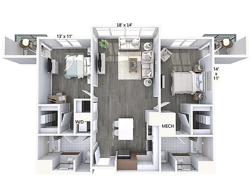 Floor plan B3-1119-sig-isle