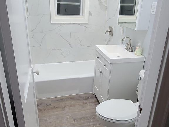 Newly renovated bathroom