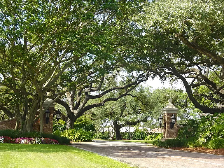 Entrance to community