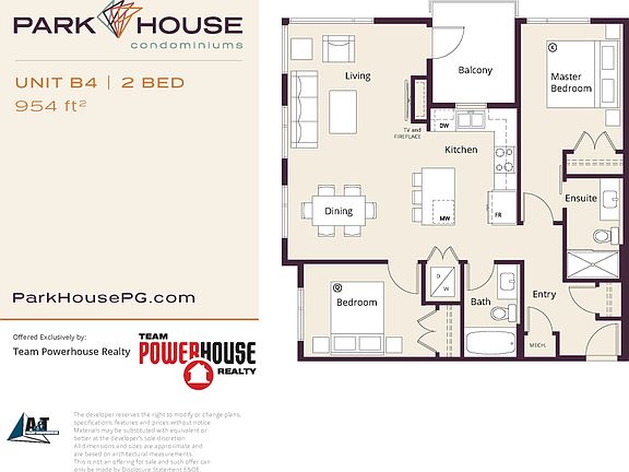 B4 Floorplan - Unit 207, ...