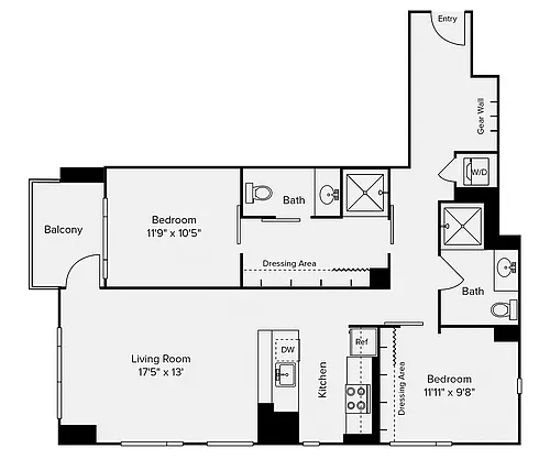 Floor plan B5-mirror