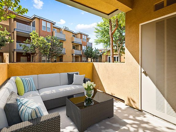 Two Patios Come With The One Bedroom Unit!