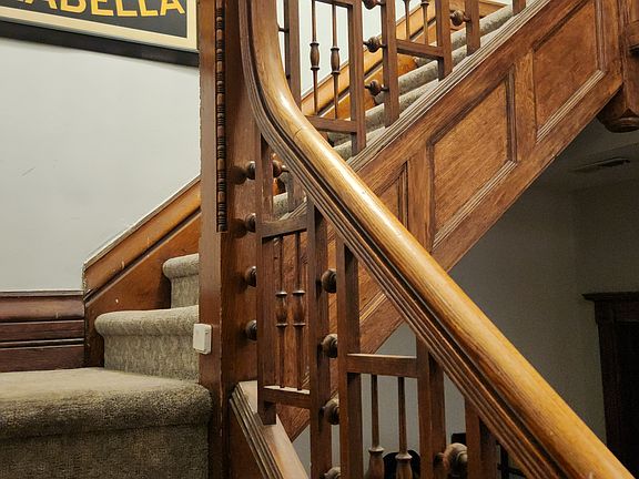 Interior stairway to your apartment
