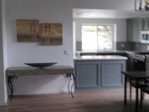 Vaulted ceilings as you ente
