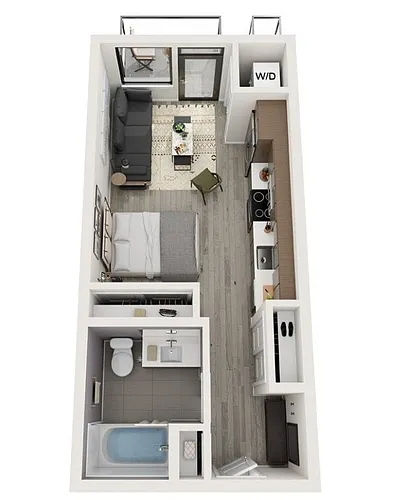 Floor plan Mission