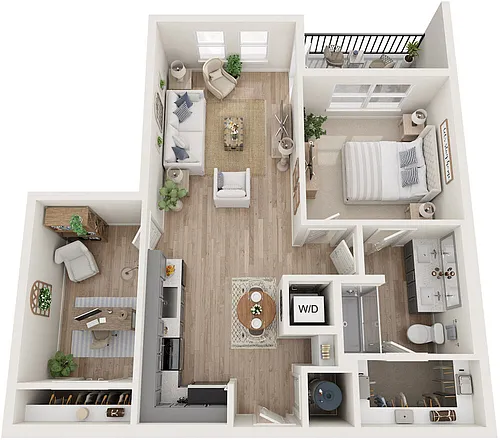 Floor plan A7