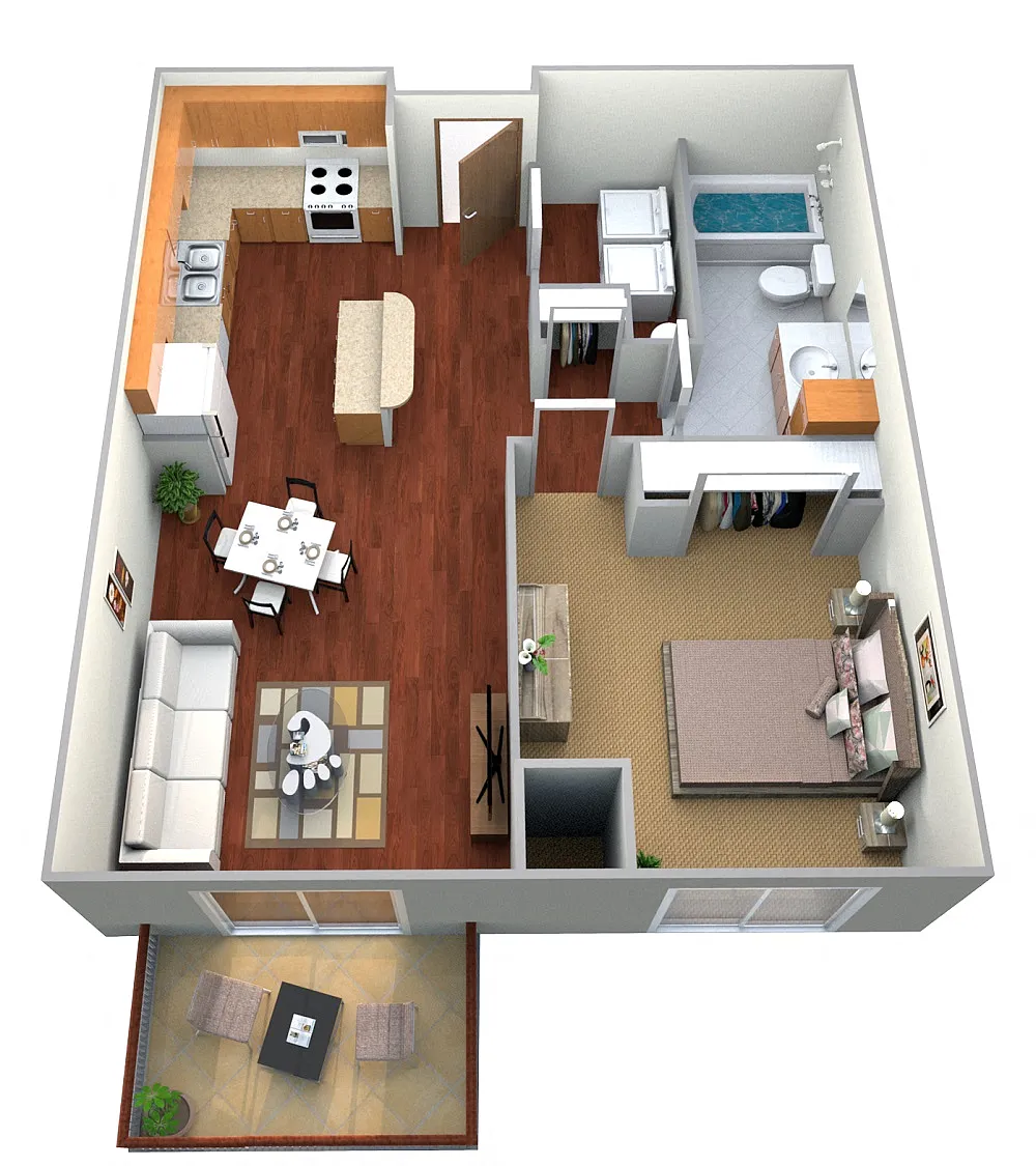 Floor plan B