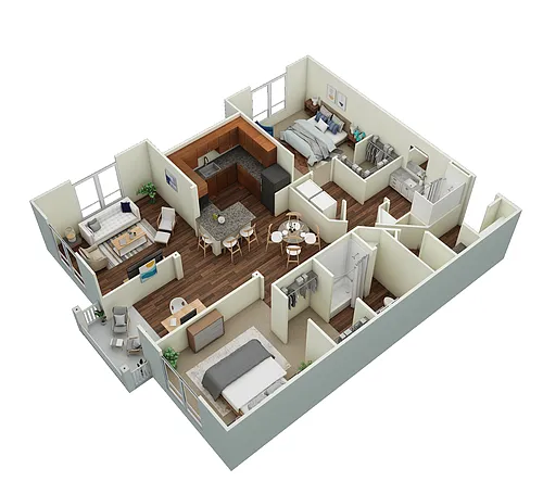 Floor plan Bellaire