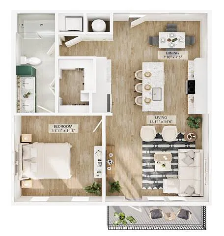 Floor plan A8