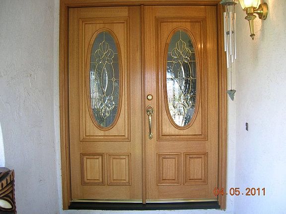 New Double Door Entry