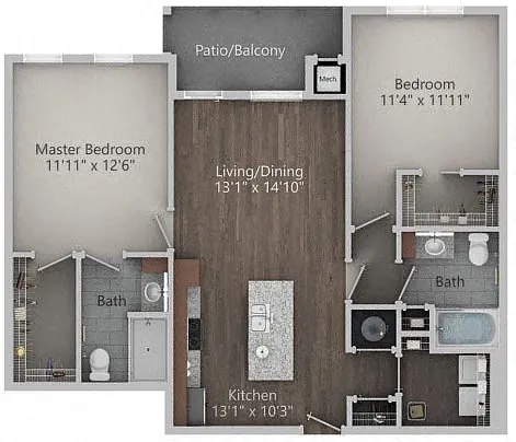 Floor plan Mariner