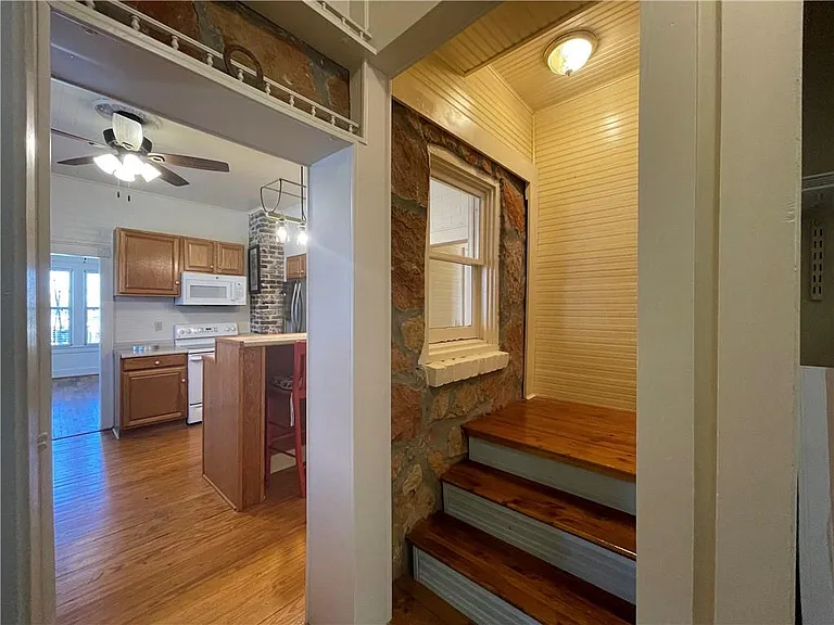 Stairs Leading to Upper Level