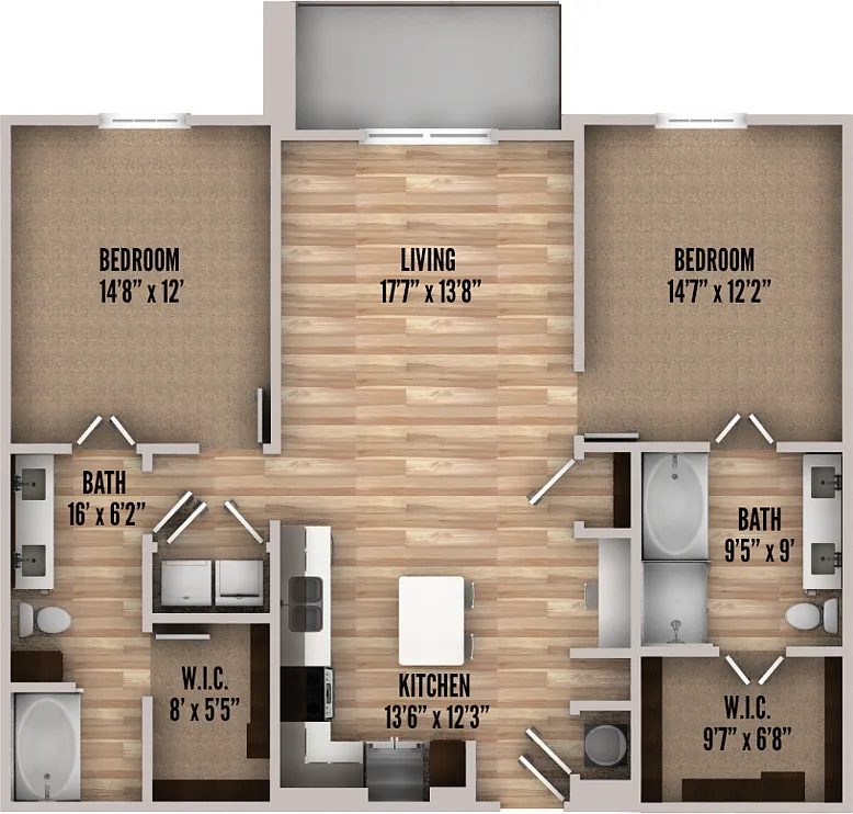 Floor plan B12