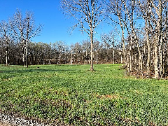 West side of driveway 