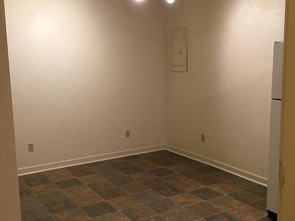 Dining area opposite kitchen