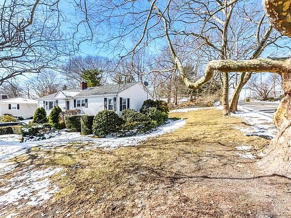 Side exterior and yard