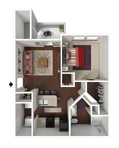 Floor plan Oak