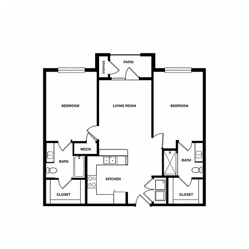 Floor plan The Timberline