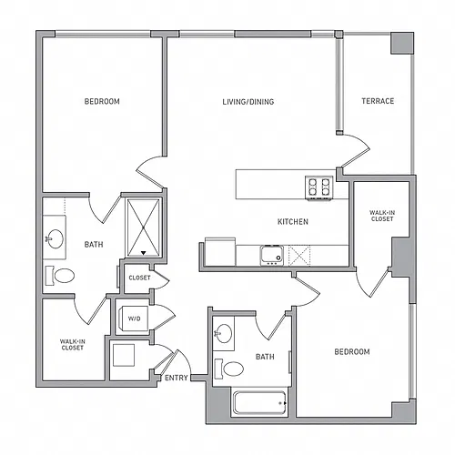 Floor plan B4A