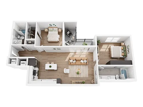 Floor plan B6