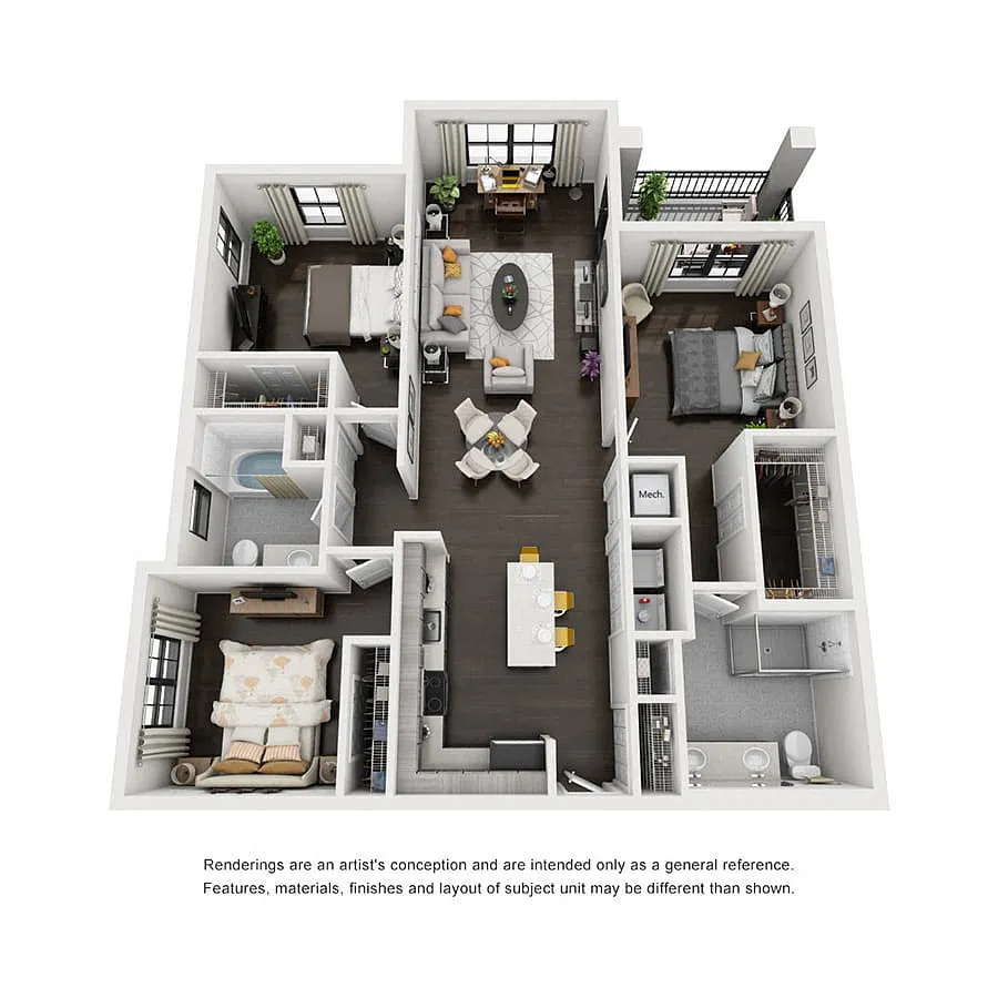 Floor plan C1