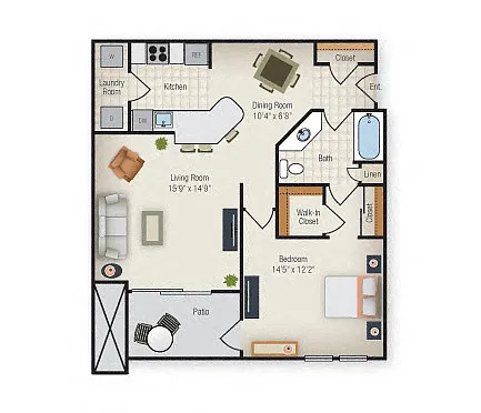 Floor plan The Augusta