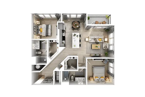 Floor plan B2