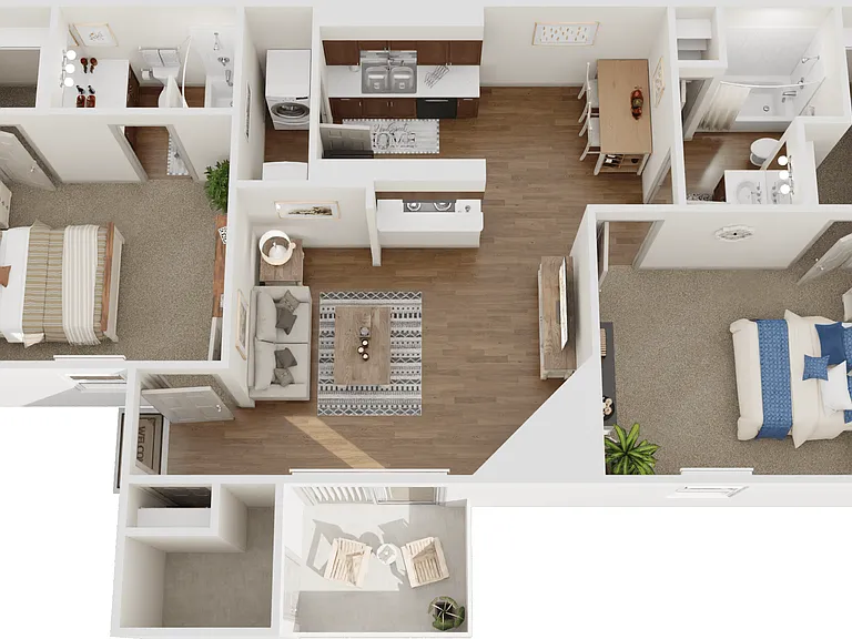 Park West Apartments — Photo 14