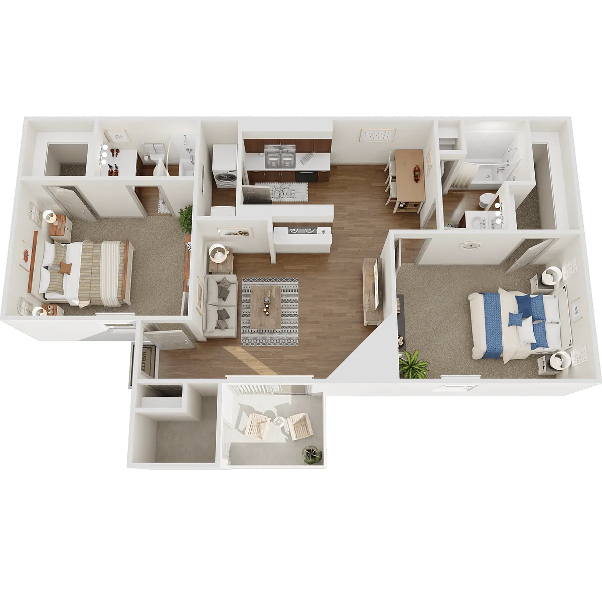 Floor plan B2
