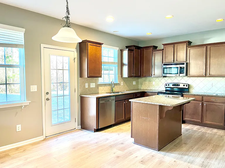 Kitchen with new appliances
