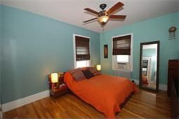 Large master bedroom with two finished closets