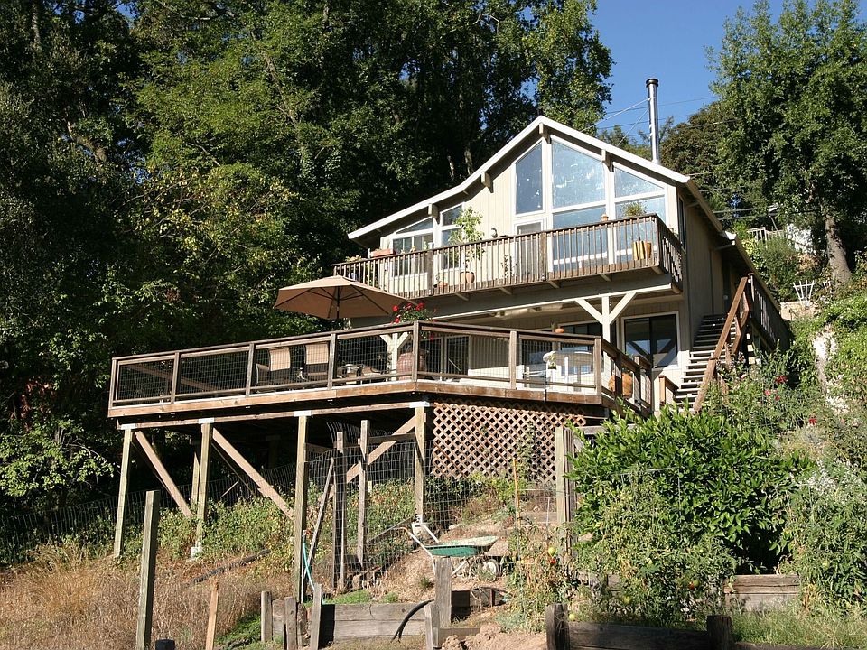 View of Home from Backyard