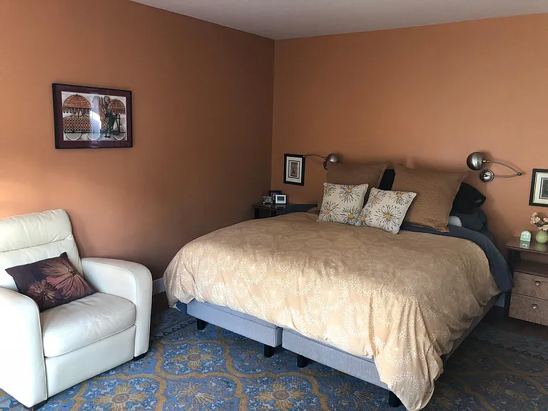 Master bedroom (being painted antique white)