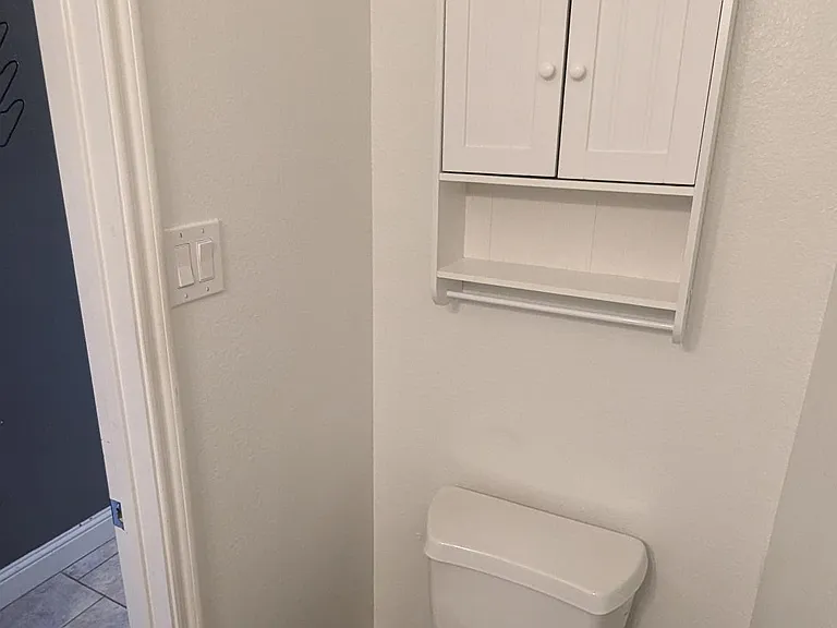 Haft bathroom downstairs
