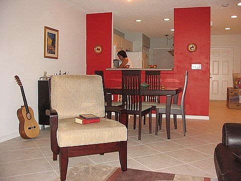 Living room + Dining + Kitchen