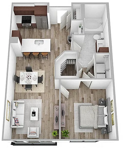 Floor plan Benbrook