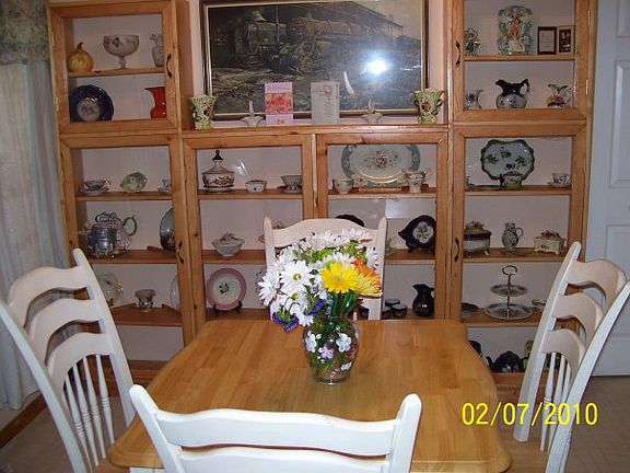 Built in cabinet in dining r