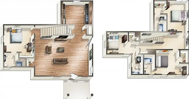 D2 - 4 Bedroom Cottage D2 - 4 Bedroom Cottage