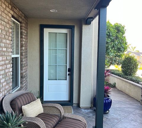 Door to Studio, connected patio is exclusive for guest use.