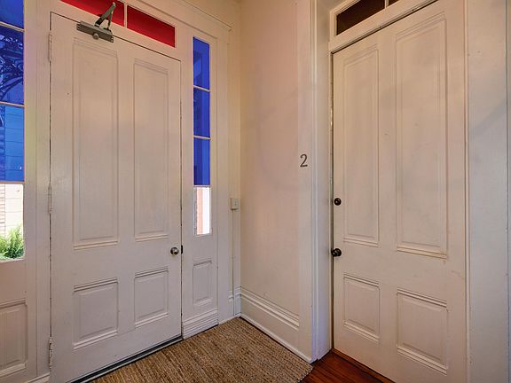 Interior hallway to Apartment #2