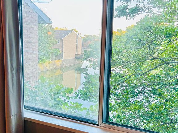Lake view from primary bedroom