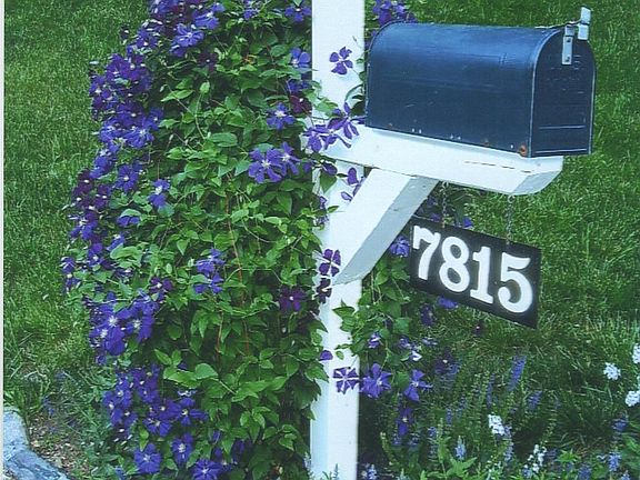 Your mailbox welcomes you as you arrive home.