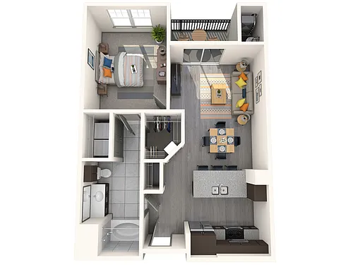 Floor plan Abbot