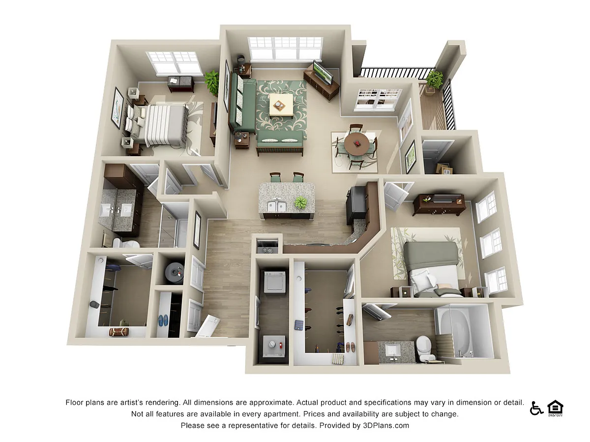 Floor plan B3